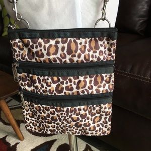 LeSportsac Leopard Print Crossbody Bag